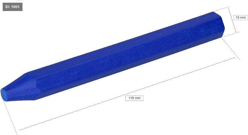 עט שעווה סמן כחול