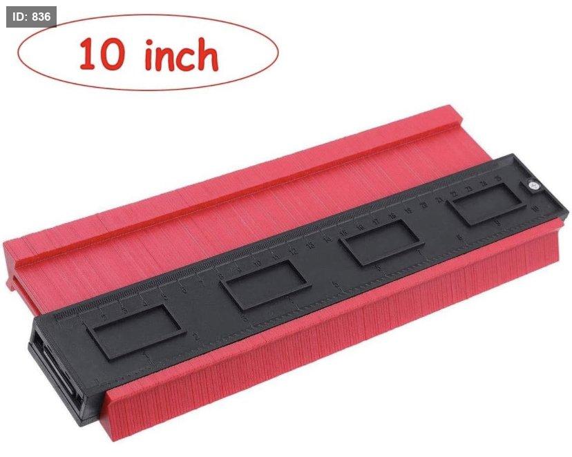אריחי פלסטיק שבלון 10 אינץ'