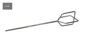 60cm ribbed paint mixer brush