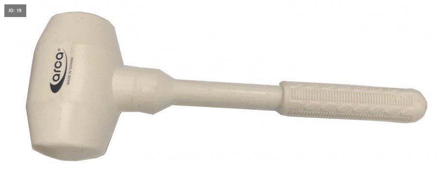 Jomi tile hammer, white, Taiwanese, 500 grams