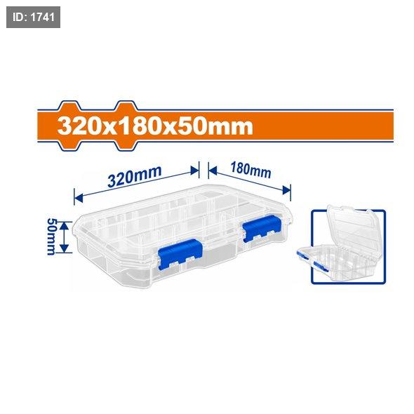 קופסת ברגים שקופה 320