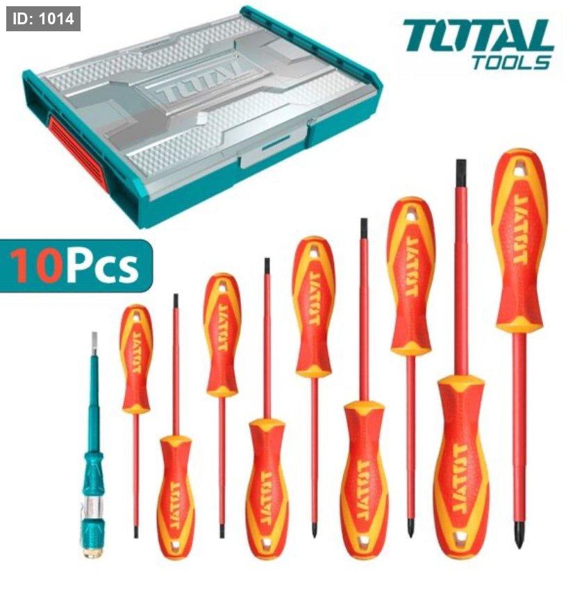 סט מברגים מבודדים 10 חלקים