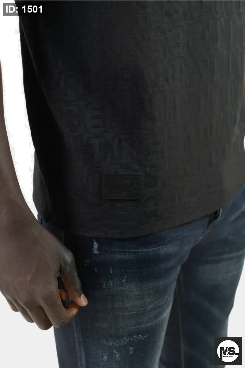 גברים JQ פולו שחור