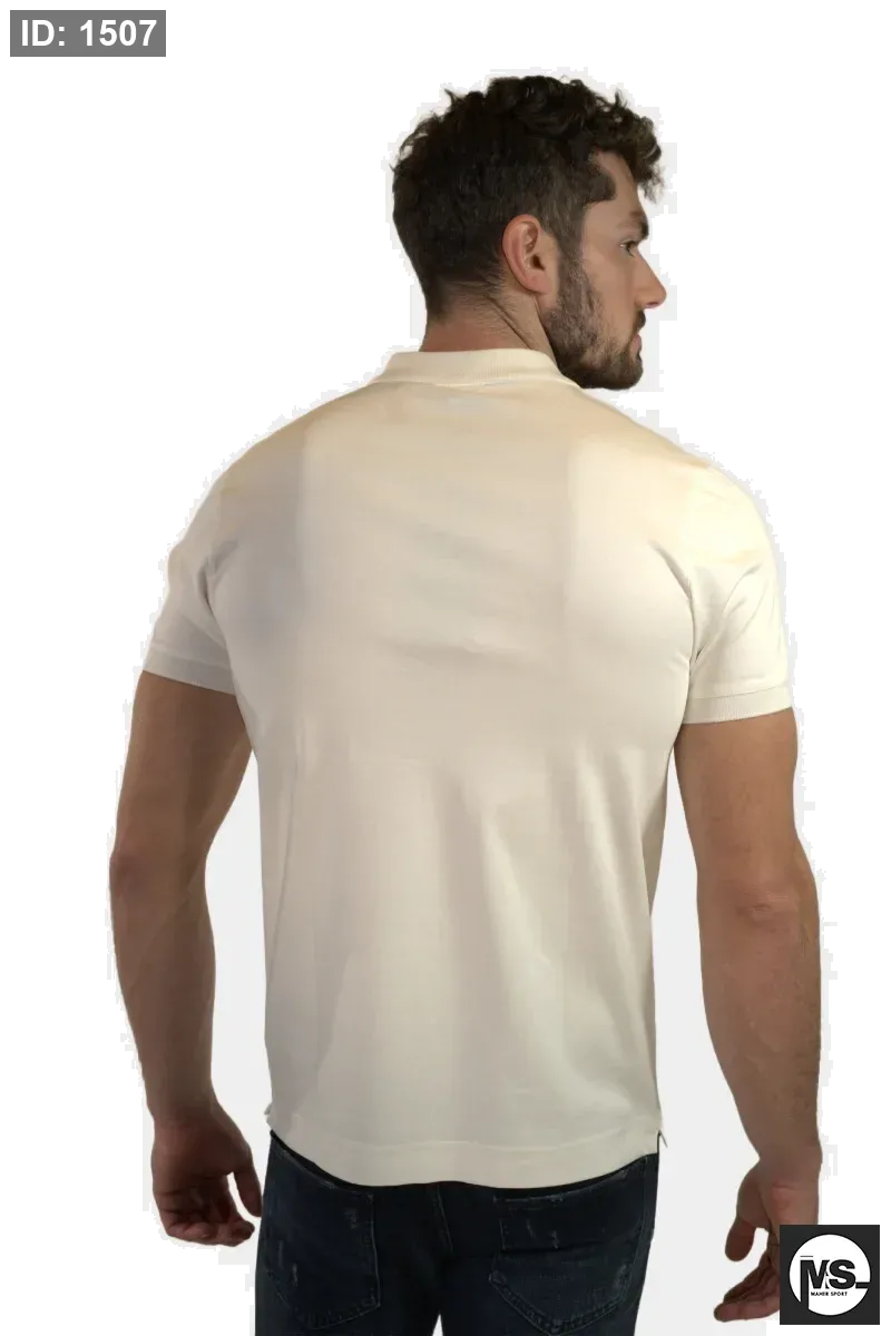 גברים S Polo VANILLA
