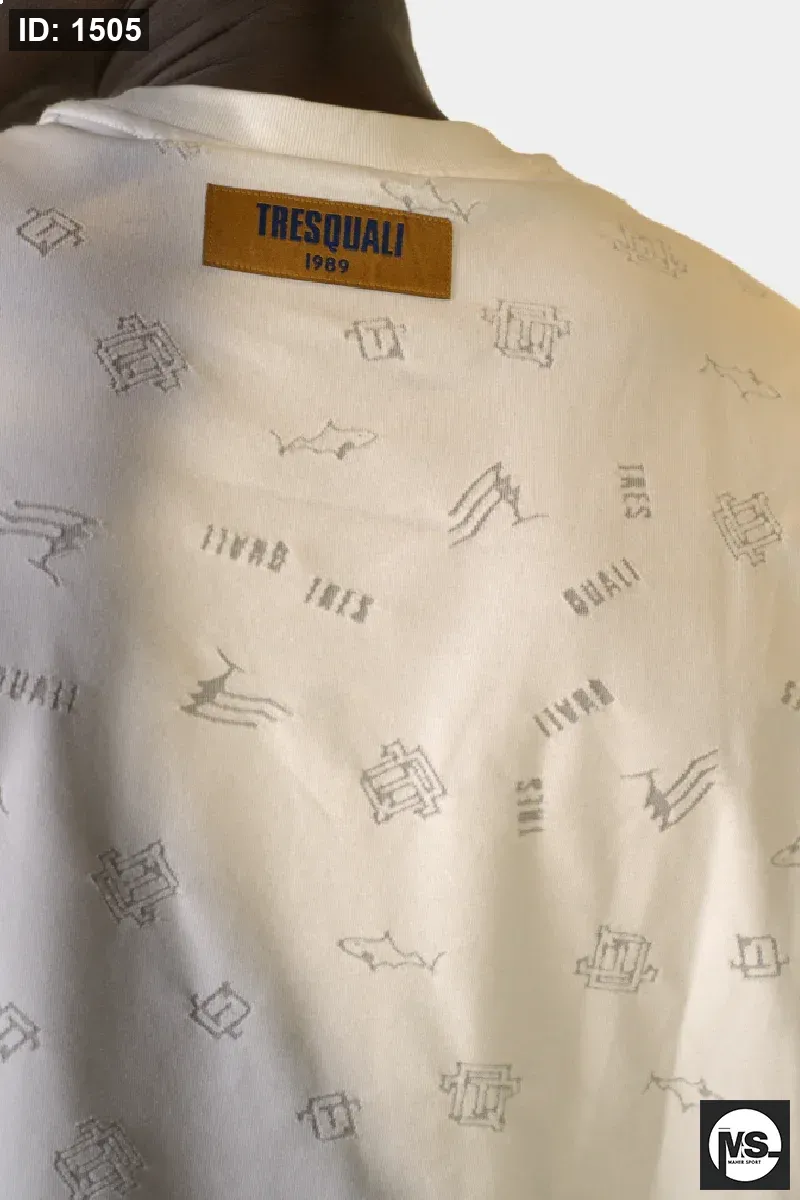 All Over burning T-Shirt white