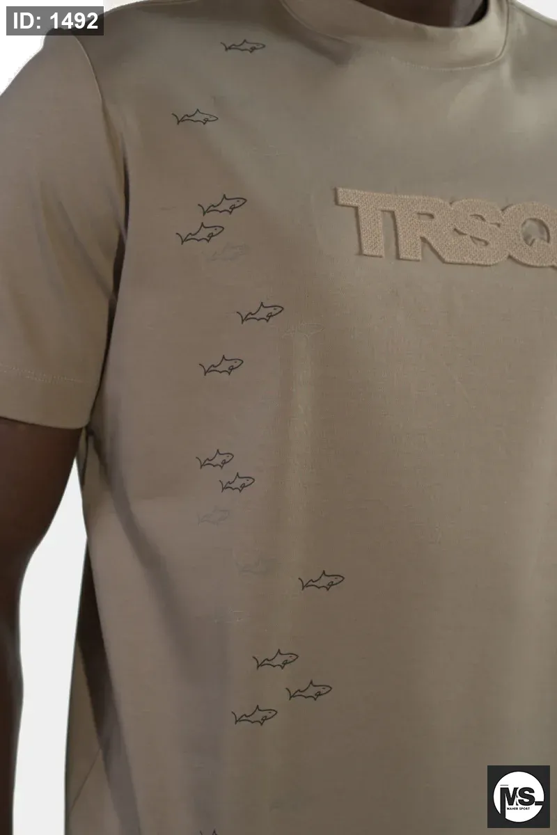 Men S/S M Tee L.OLIVE
