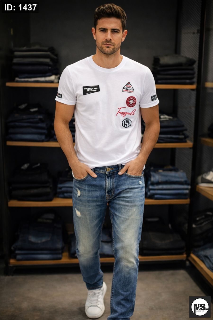 T-Shirt Regular Fit / White