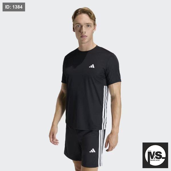 T-SHIRT עם 3 פסים בסיס אימון ESSENTIALS