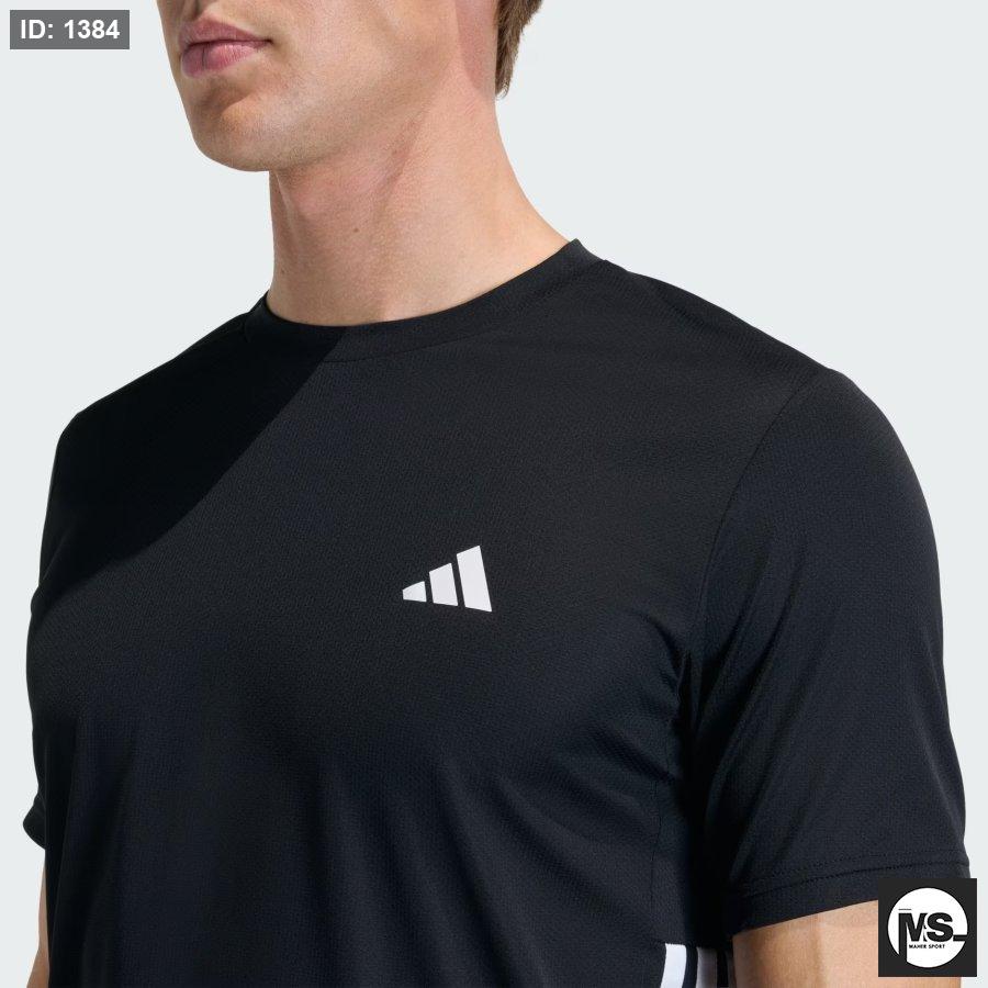 T-SHIRT עם 3 פסים בסיס אימון ESSENTIALS