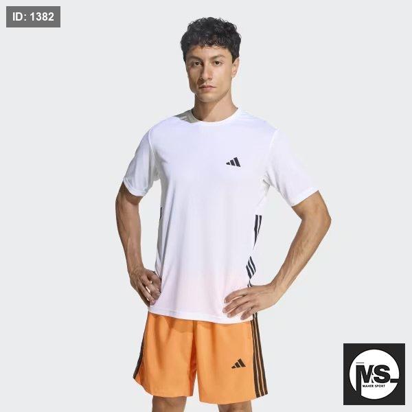 T-SHIRT עם 3 פסים בסיס אימון ESSENTIALS