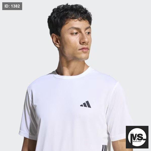 T-SHIRT עם 3 פסים בסיס אימון ESSENTIALS