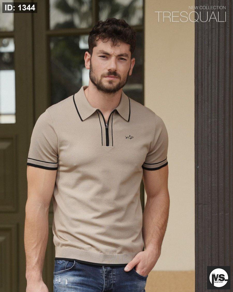 Men KN Polo Beige