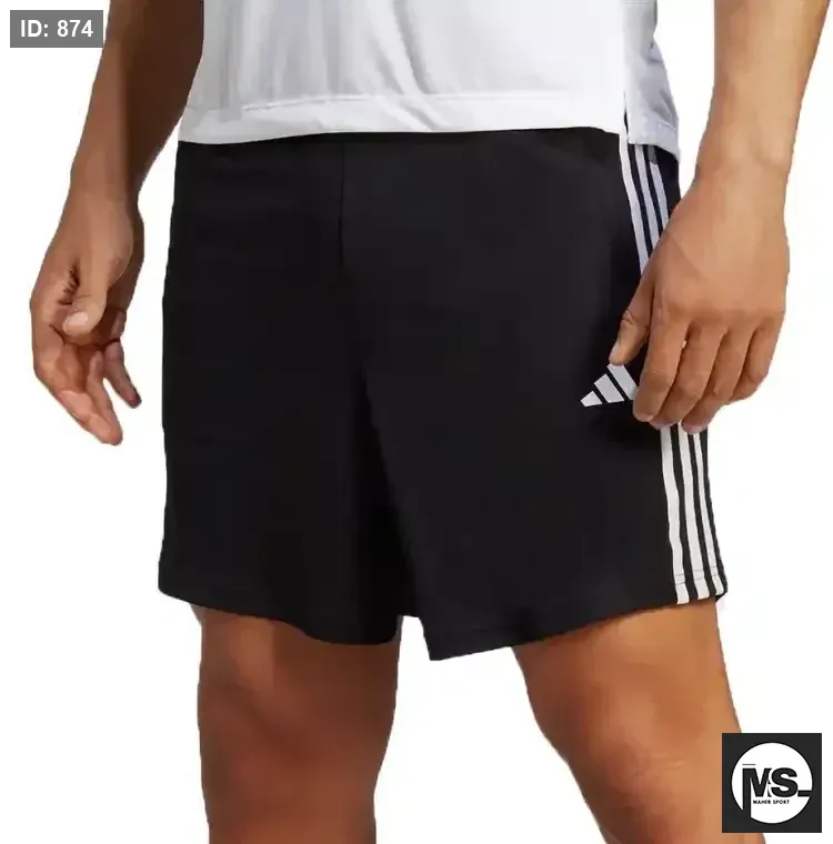 TRAIN ESSENTIALS PIQUÉ 3-STRIPES אימון קצר
