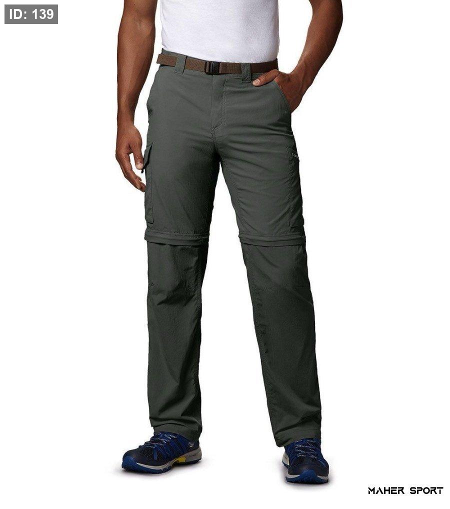COLUMBIA MEN גריי SILVER RIDGE מכנס להמרה