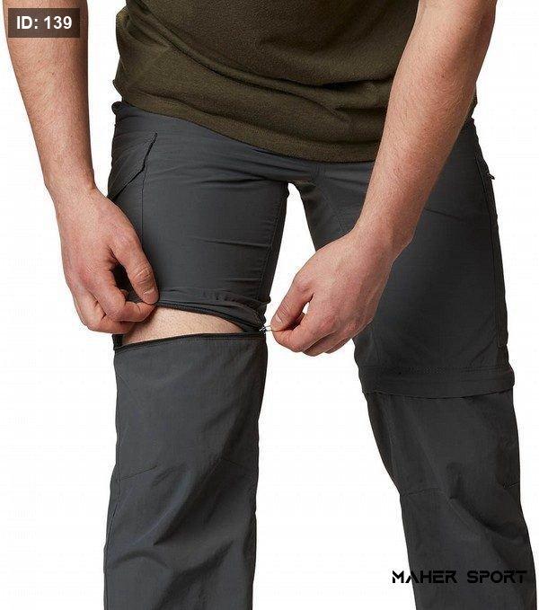 COLUMBIA MEN גריי SILVER RIDGE מכנס להמרה