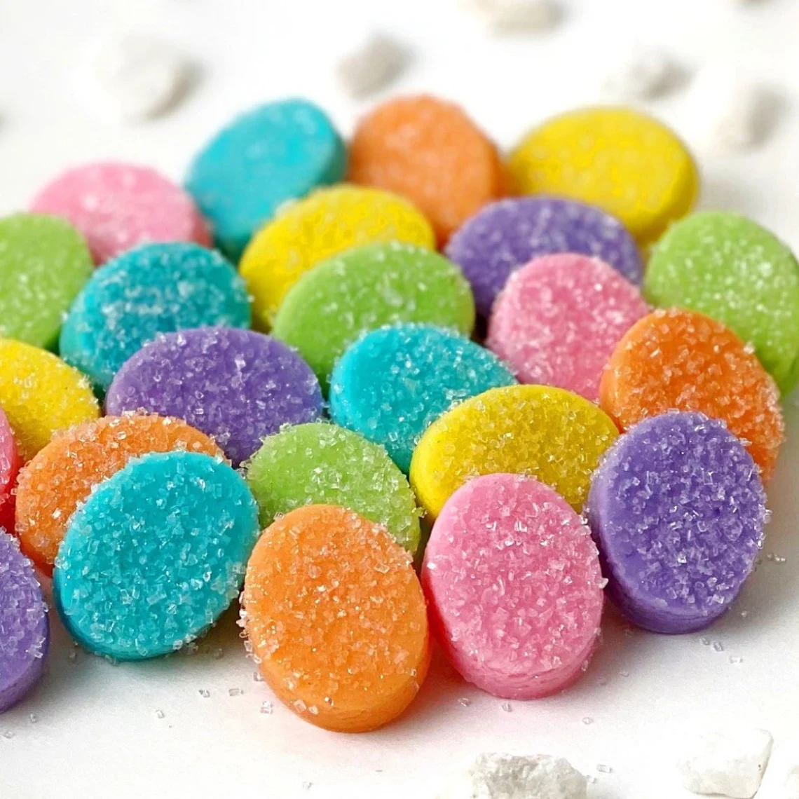 Mini Easter Sugar Eggs – Marzipan Bonbons, Hostess Gift, Easter Baskets