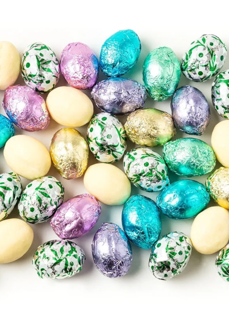 MADELAINE WHITE EASTER eggs