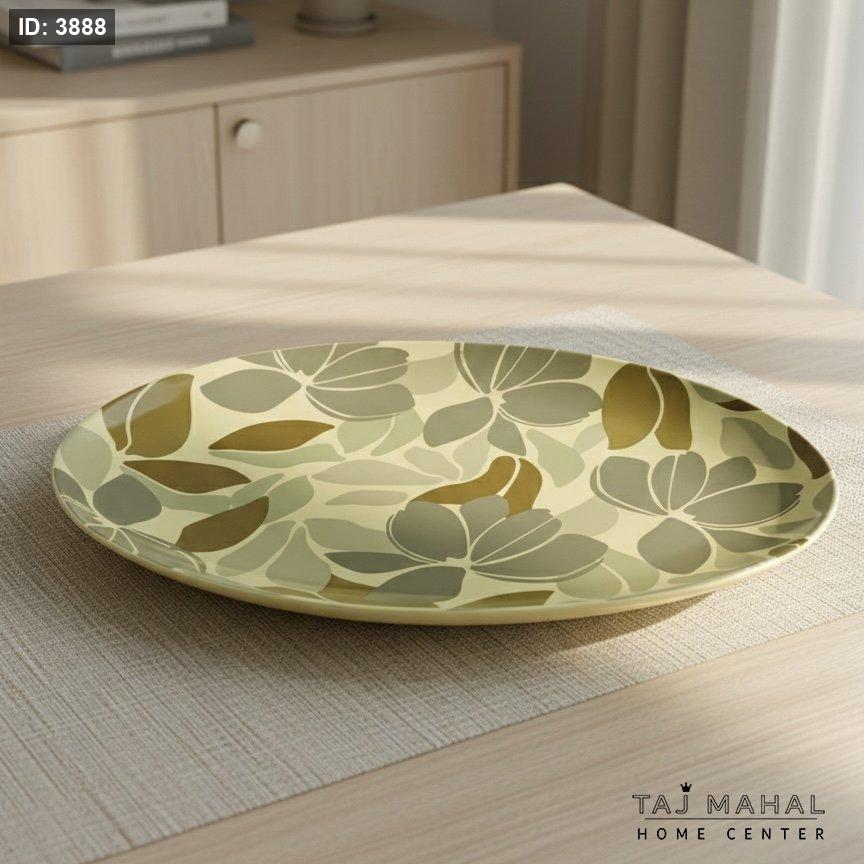 Oval serving plates