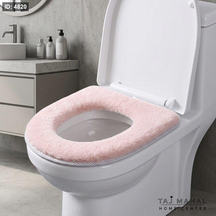 Cloth toilet seat cover