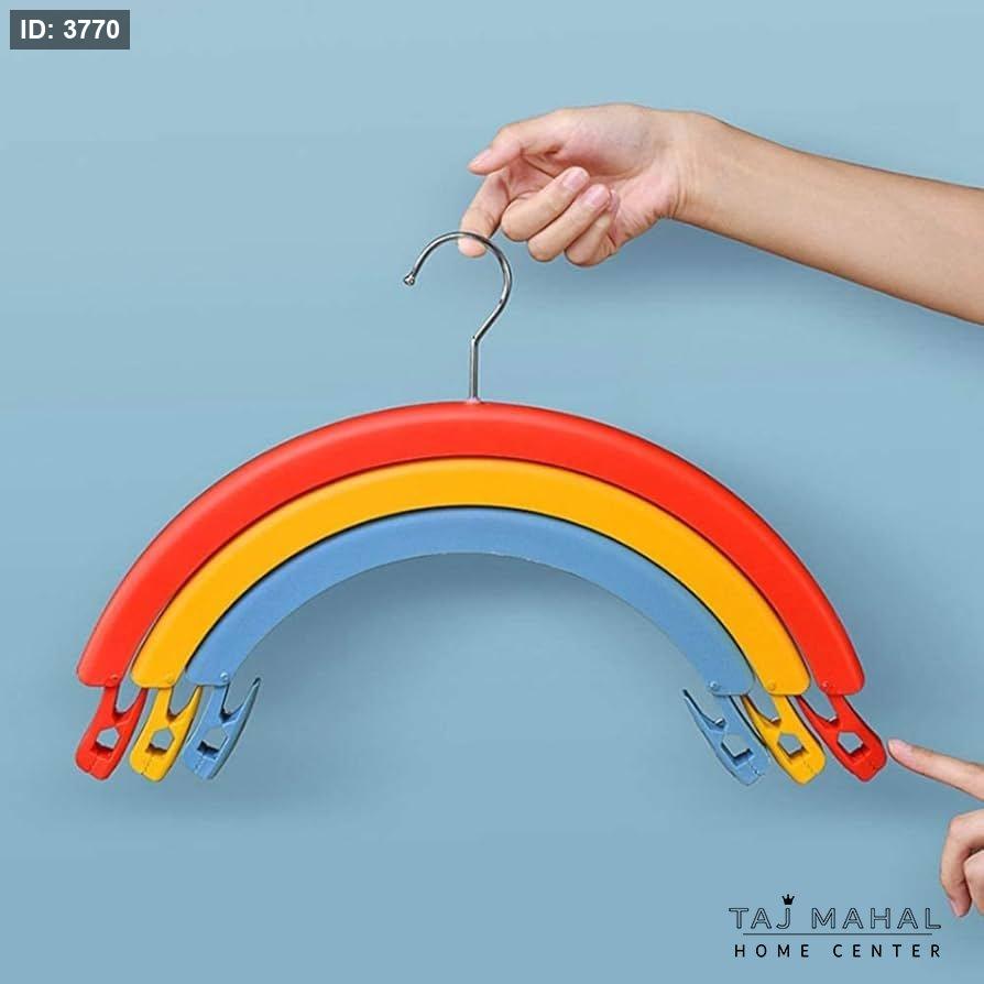 מתלה בגדים מסתובב מפלסטיק, 3 חלקים