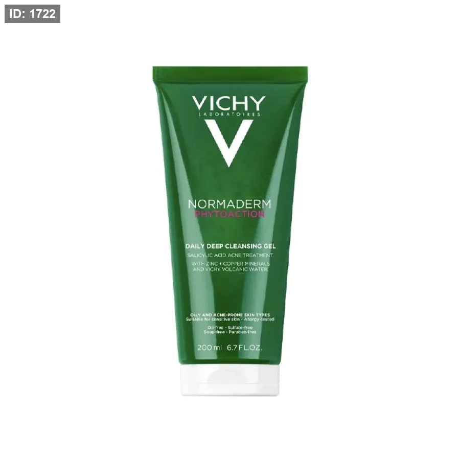Vichy Normaderm PhytoAction ג'ל ניקוי עמוק יומי