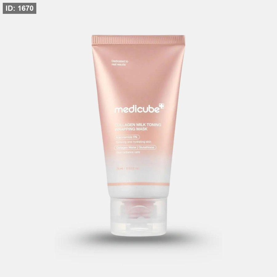 מסכת עטיפה של Medicube Collagen Milk Toning