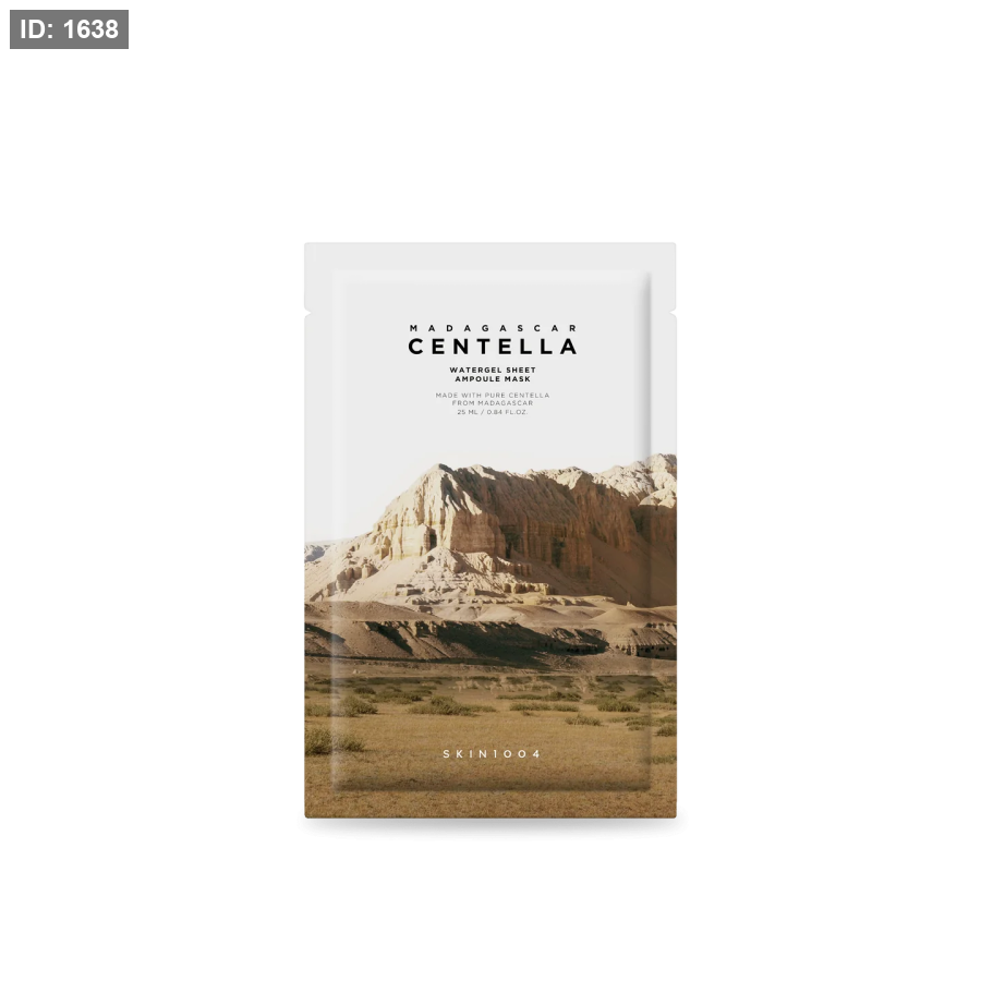 SKIN1004 מדגסקר Centella Watergel Sheet Ampule Mask