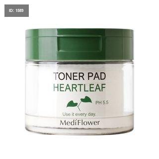 MEDI FLOWER HEAETLEAF DAILY TONER PAD 60 PCS