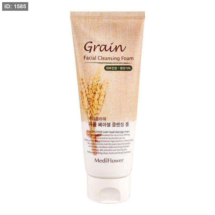 MEDI FLOWER GRAIN FACIAL CLEANSING FOAM150ML