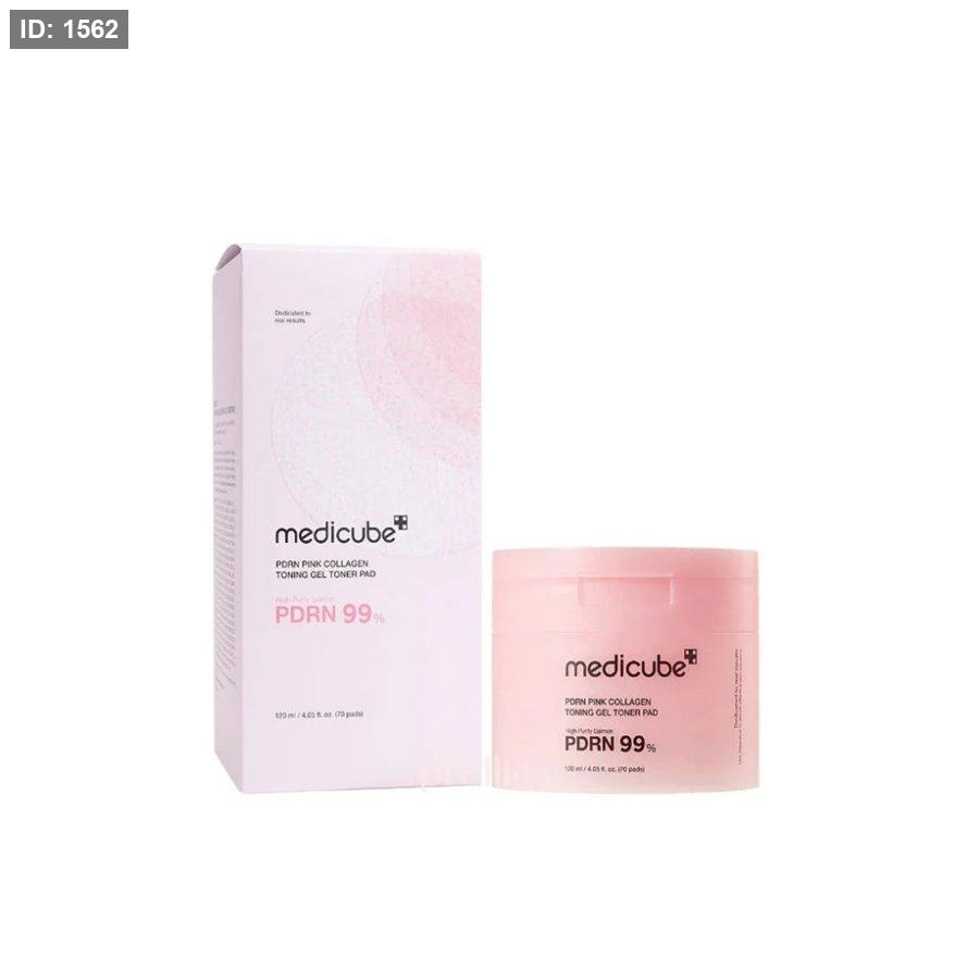 Medicube PDRN Pink Collagen Toning Gel toner Pad
