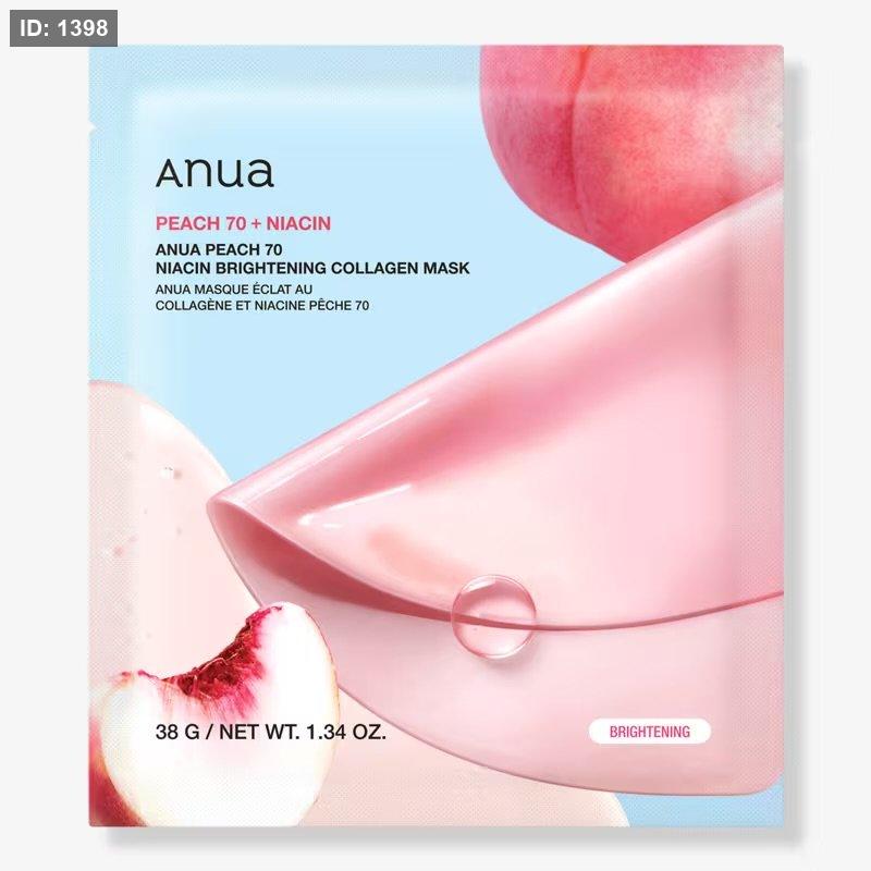מסכת קולגן של Anua Peach 70+ Niacinamide