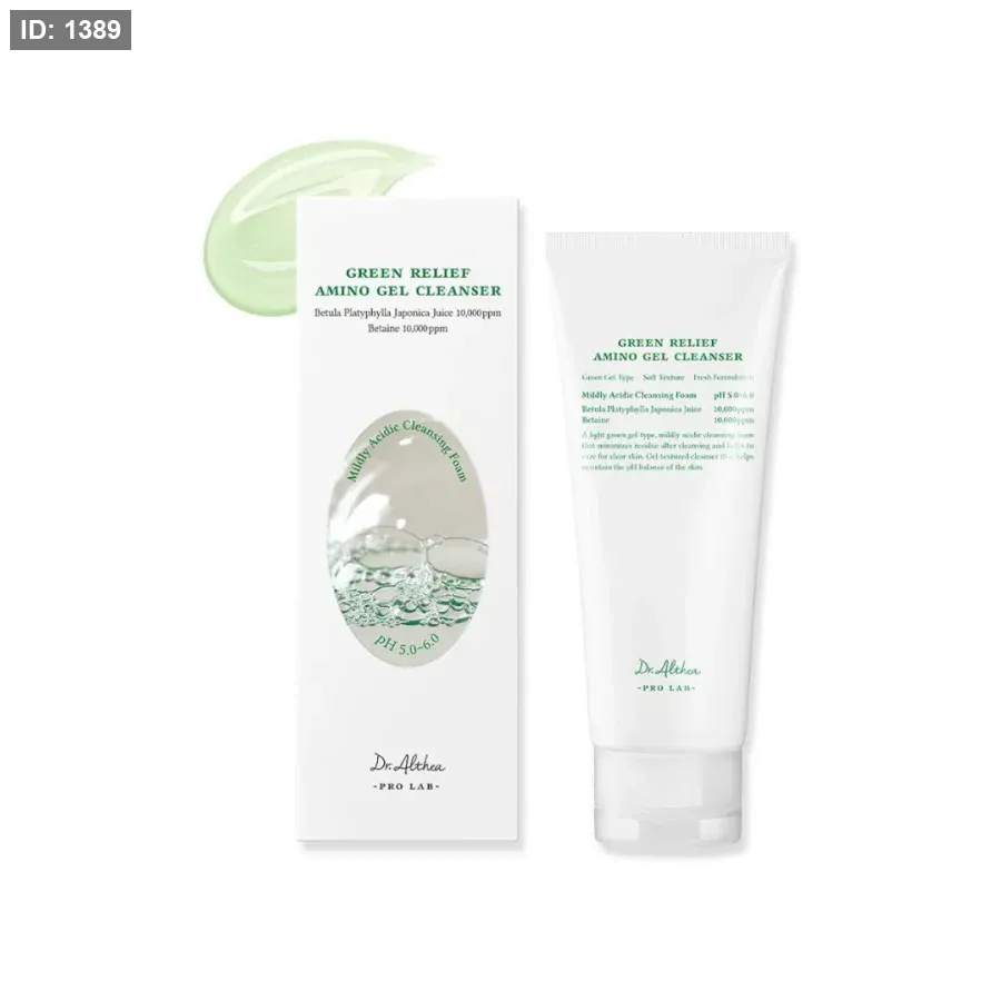 Dr. Althea Green Relief Amino Gel Cleanser תרחיץ ג'ל מנקה ומרגיע