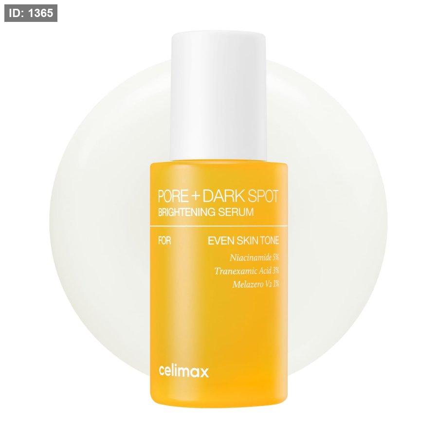 Celimax – סרום להבהרת נקבוביות וכתמים כהים: Celimax Pore + Dark Spot Brightening Serum