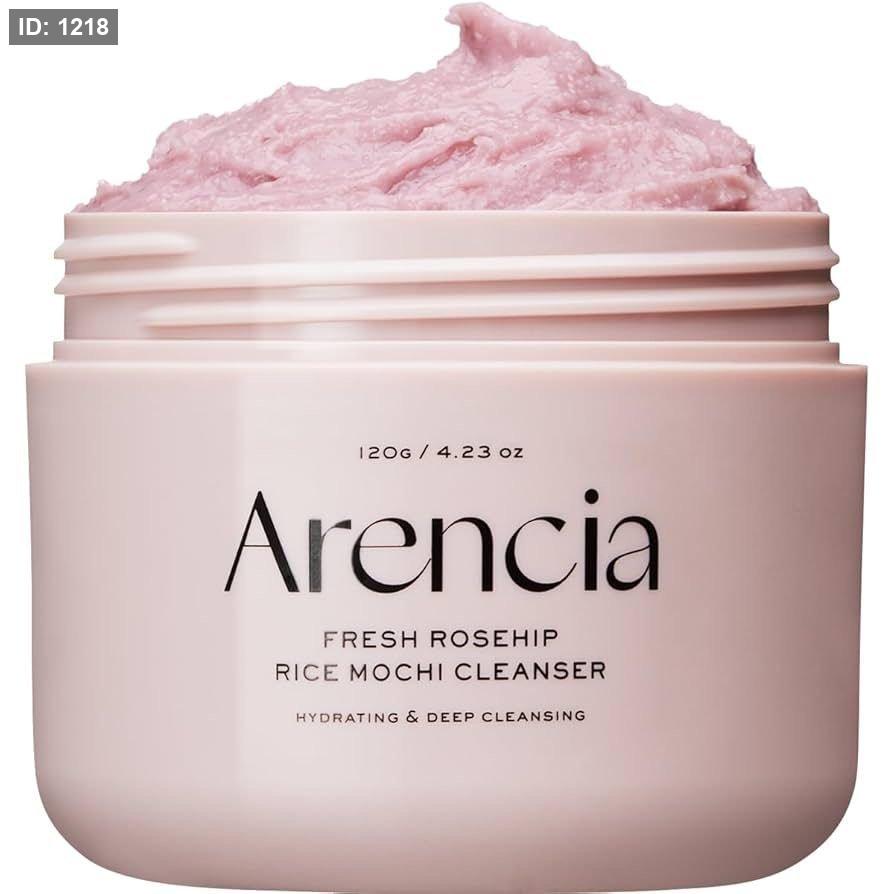 غسول أرينسيا بالورد البري والأرز – Arencia : Arencia Fresh Rosehip Rice Mochi Cleanser