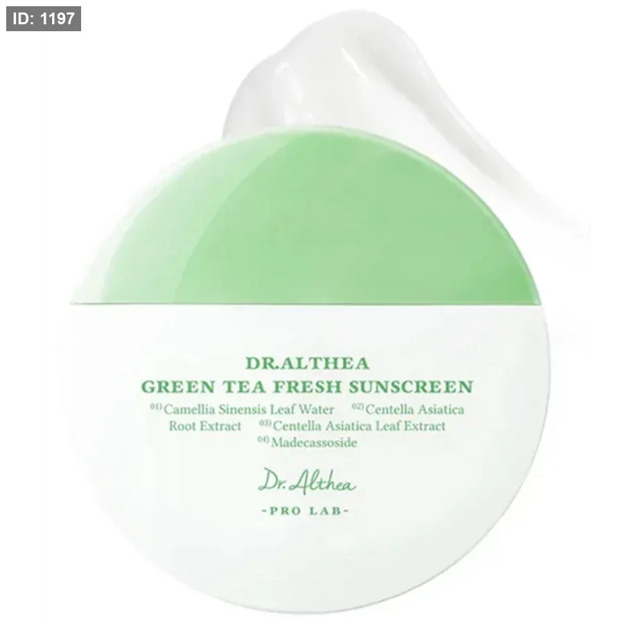 Dr.Althea Green Tea Fresh Sunscreen د. ألثيا واقي شمس بالشاي الأخضر