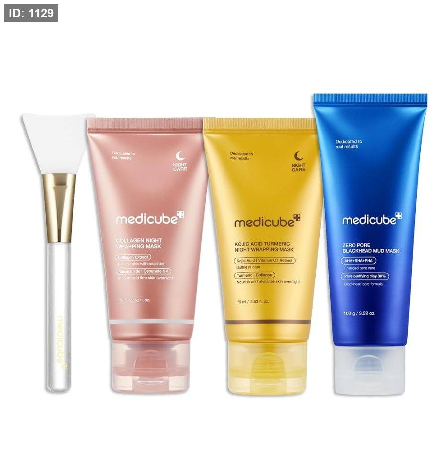 סט מסכות medicube Pore & Glow K-Viral - חבילת מסכות Medicube