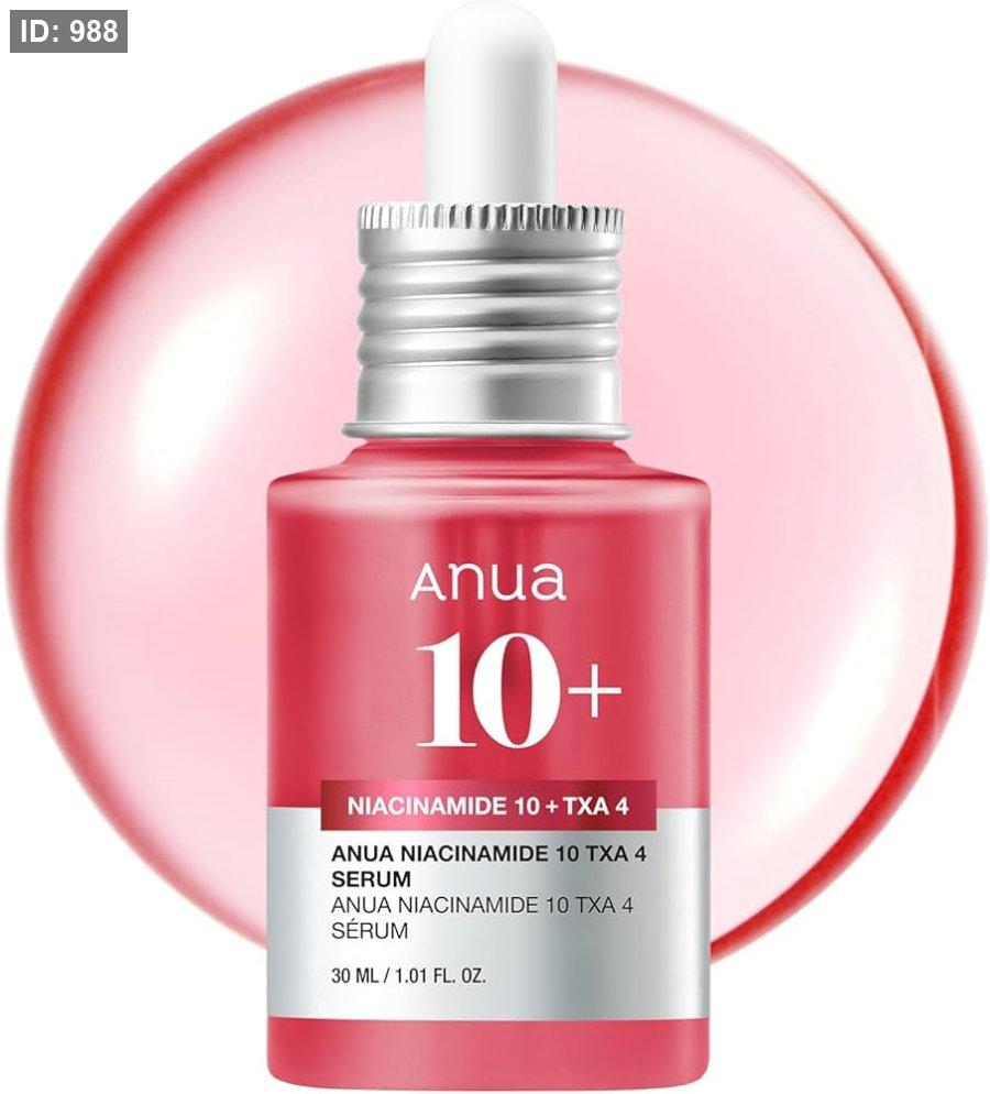 Anua Niacinamide 10 + TXA 4 Niacinamide סרום עבור פיגמנטציה חמורה