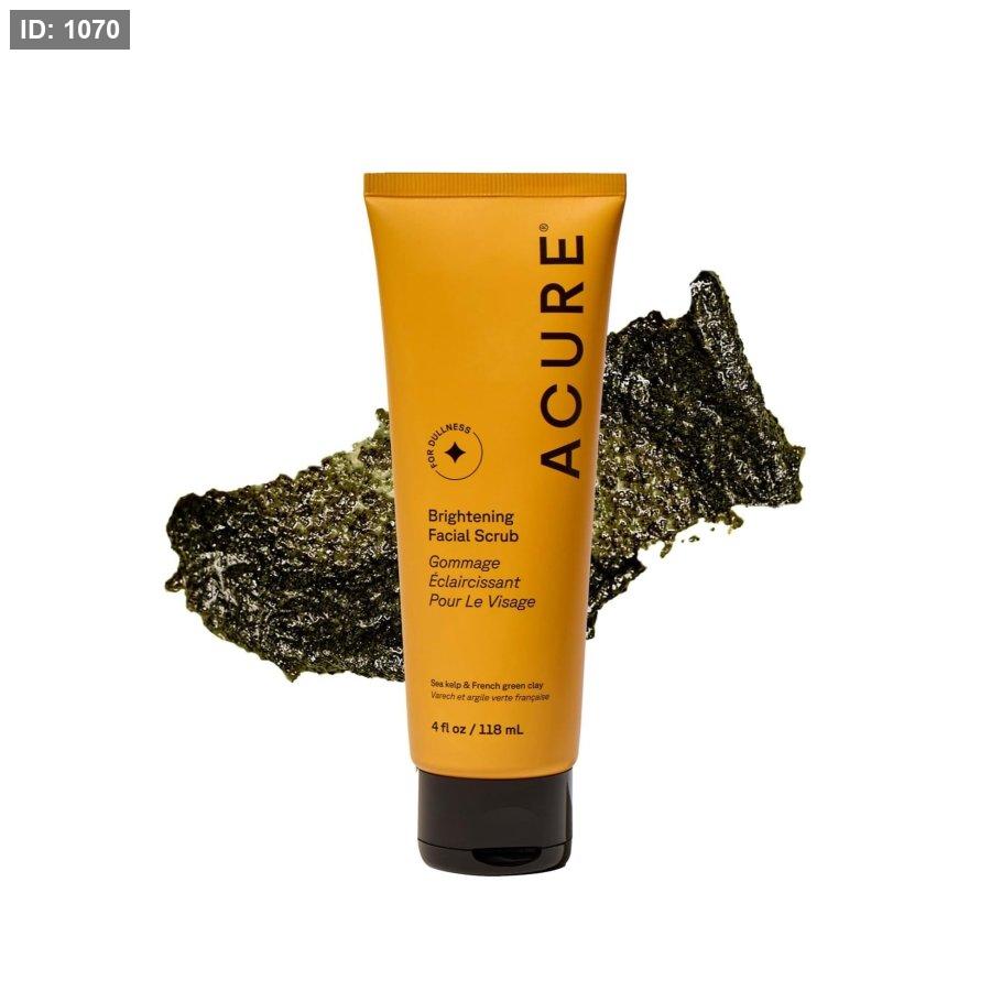 مقشر الوجه للتفتيح من أكور - Acure Brightening Facial Scrub