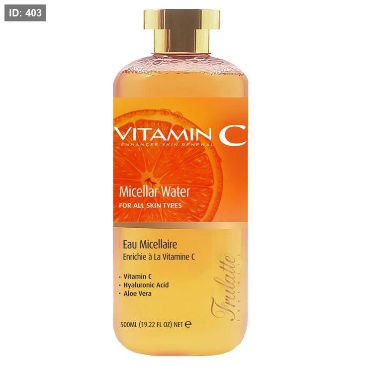 Frulatte Vitamin C Micellar Water - מים Micellar עם ויטמין C מבית Frulatte