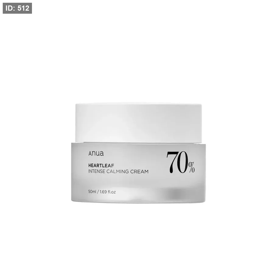 Anua - Heartleaf 70% Intense Calming Cream 50ml - كريم الهارتليف المهدىء من انوا 50مل