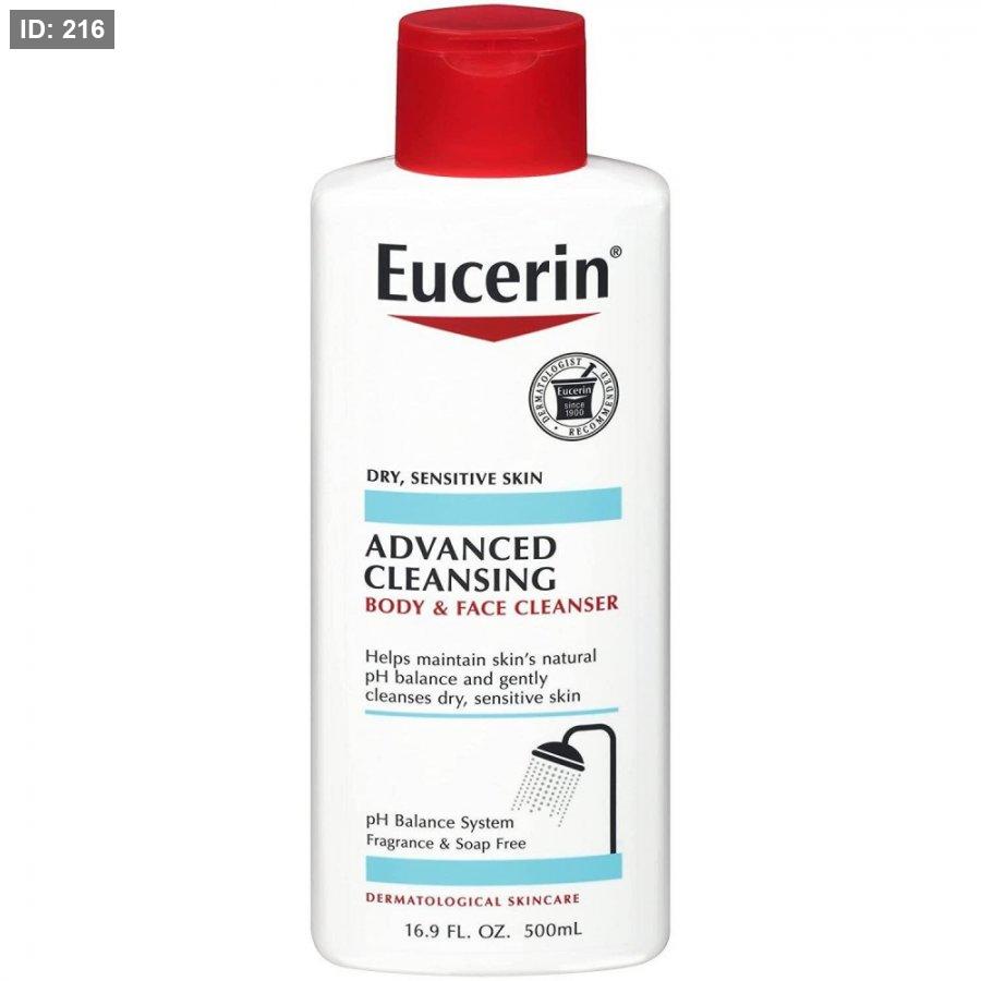Eucerin מתקדם ניקוי גוף ופנים