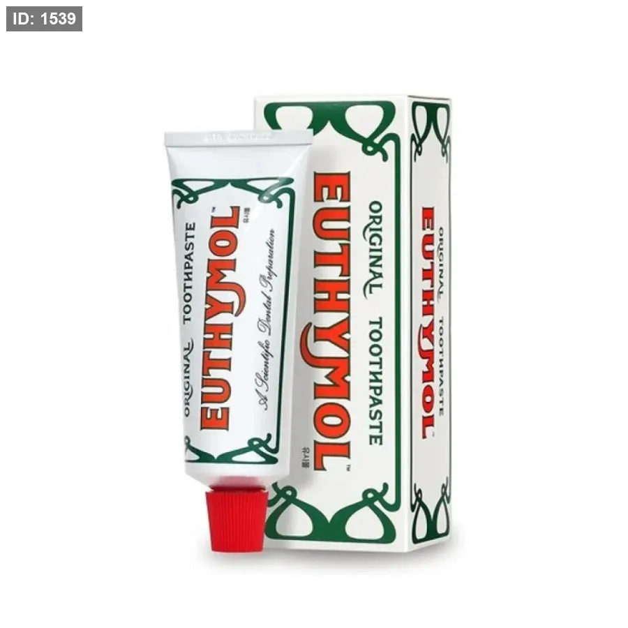 משחת שיניים מקורית Euthymol – משחת שיניים Euthymol 75 מ"ל לחיסול חיידקים