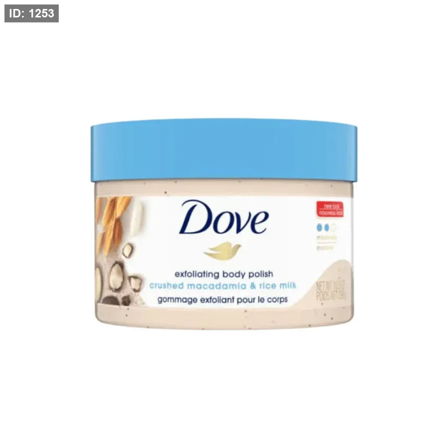 פילינג גוף Dove: Dove Body Scrub & פילינג גוף פוליש
