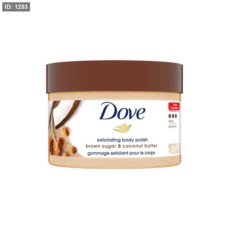 פילינג גוף Dove: Dove Body Scrub & פילינג גוף פוליש