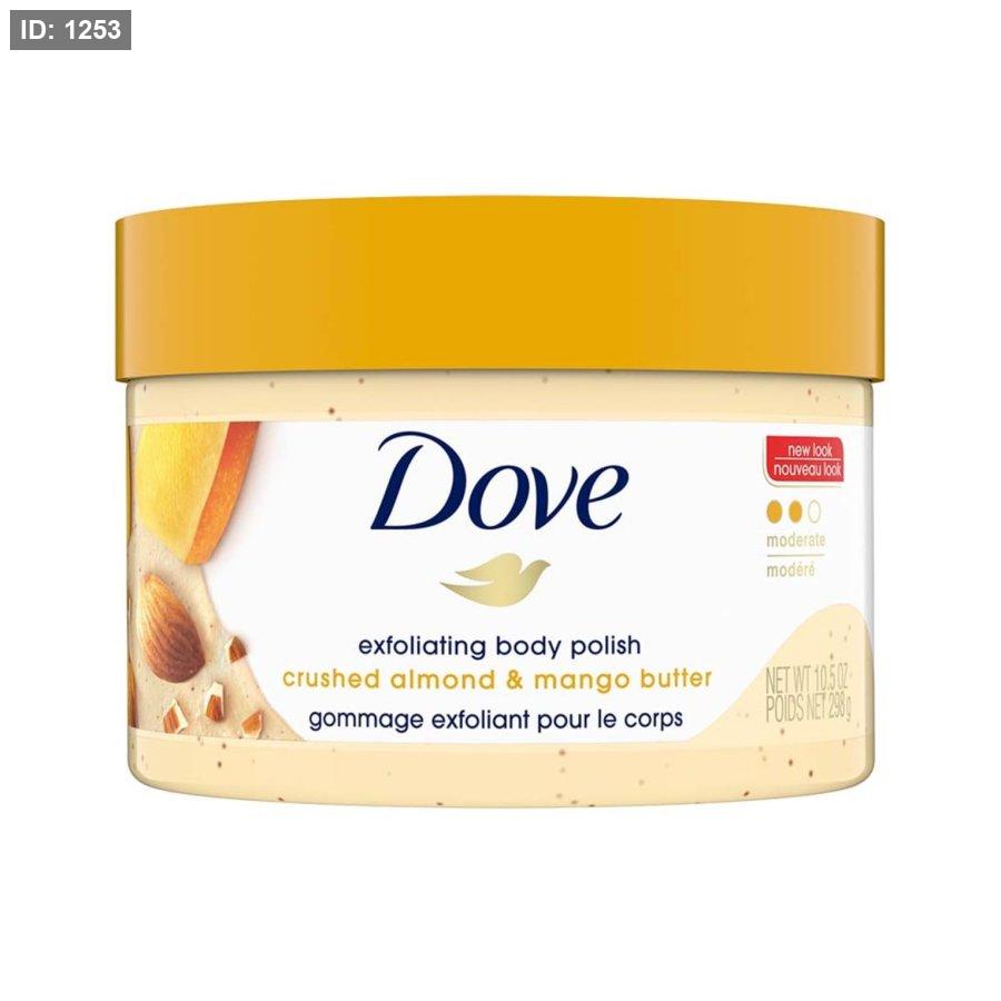 פילינג גוף Dove: Dove Body Scrub & פילינג גוף פוליש