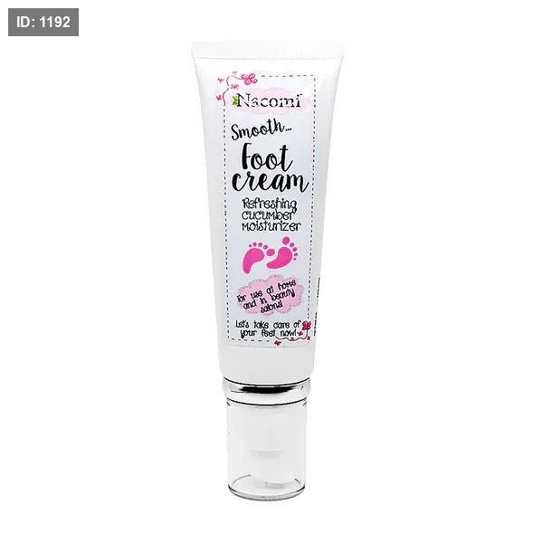 Refreshing Cucumber Moisturizer - Nacomi Smooth Foot Cream