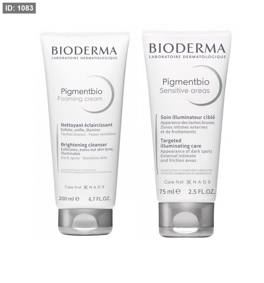 ثنائي التفتيح من بيوديرما-Bioderma Sensitive & Bright Duo