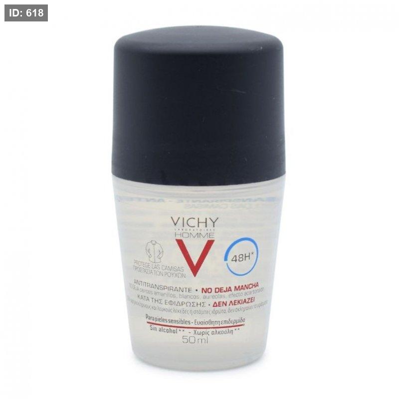 Vichy Homme Antitranspirante 48h Deo Roll-On 50 מ"ל