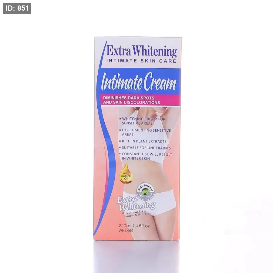 كريم تفتيح المناطق الحساسة-Extra whitening intimate cream