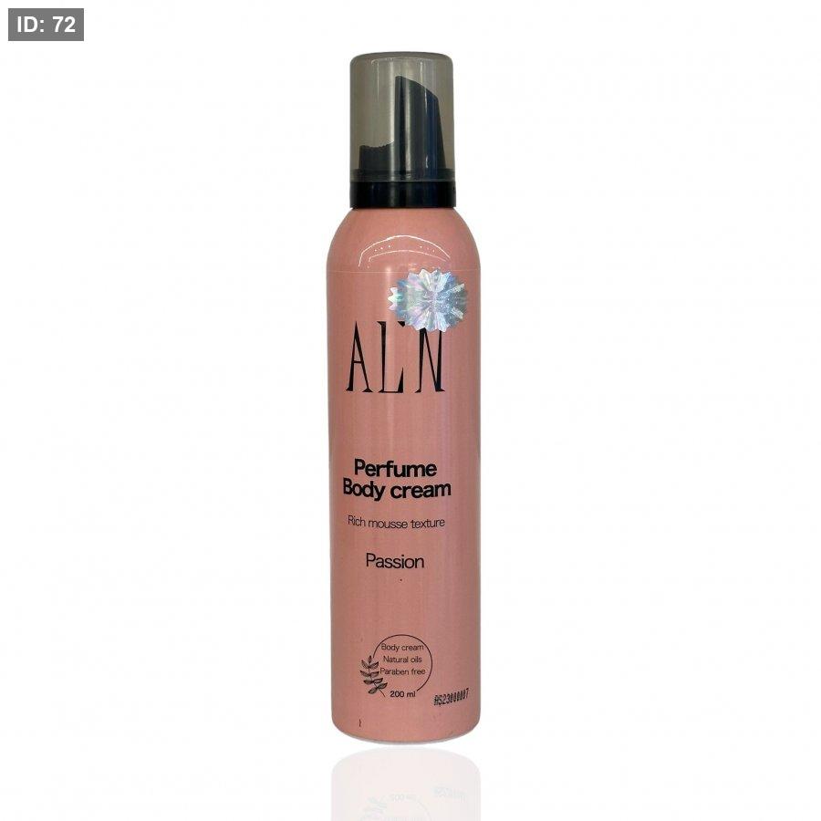 מטהר גוף קצף, קרם בושם בושם, מבית ALN